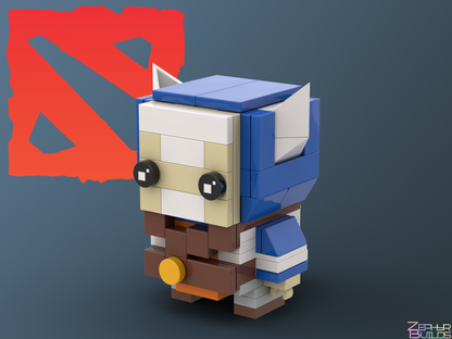 MOC DOTA 2 Character Brick Sets with Instructions Brickheadz