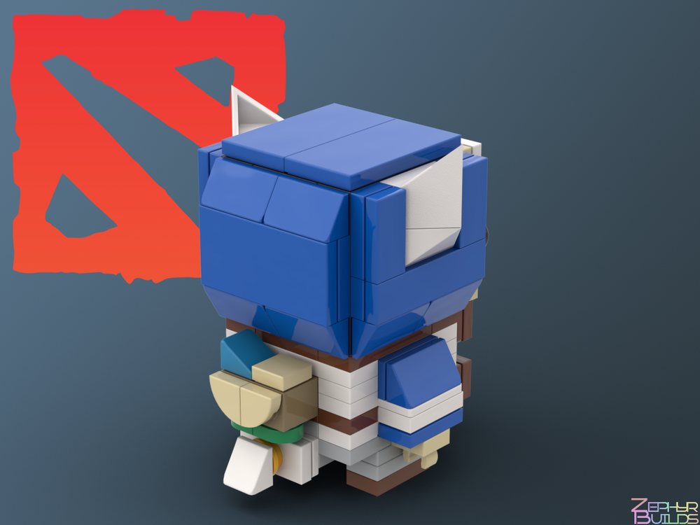 MOC DOTA 2 Character Brick Sets with Instructions Brickheadz