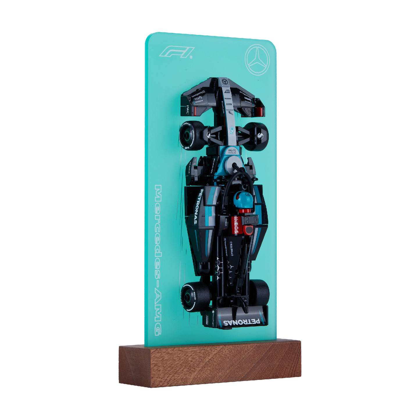 FantasMall Desk Gallery Vertical Display Stand for LEGO Speed Champions F1 Cars