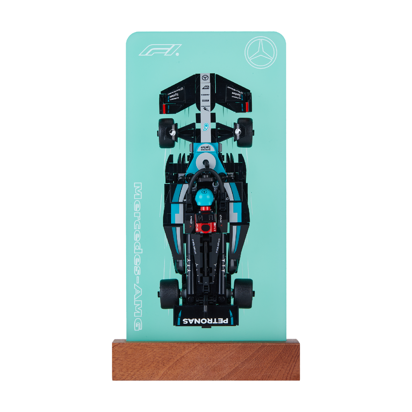 FantasMall Desk Gallery Vertical Display Stand for LEGO Speed Champions F1 Cars