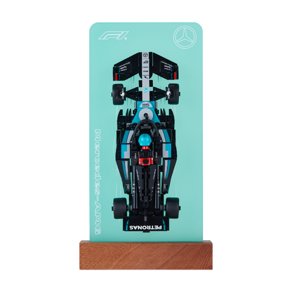 FantasMall Desk Gallery Vertical Display Stand for LEGO Speed Champions F1 Cars