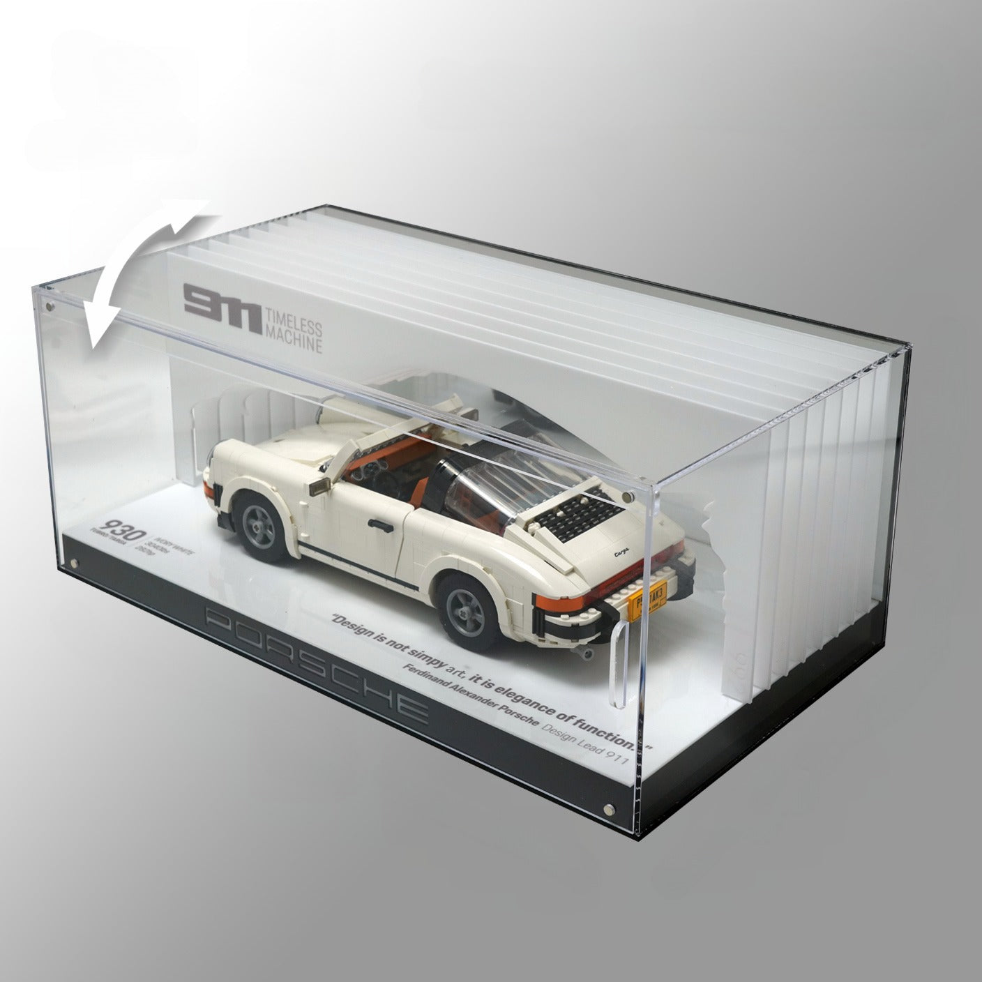 Exclusive Handmade Pre-Assembled Acrylic Display Case for LEGO® 10295