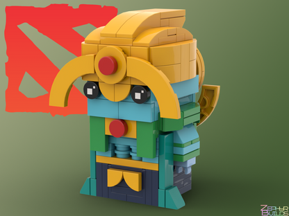 MOC DOTA 2 Character Brick Sets with Instructions Brickheadz