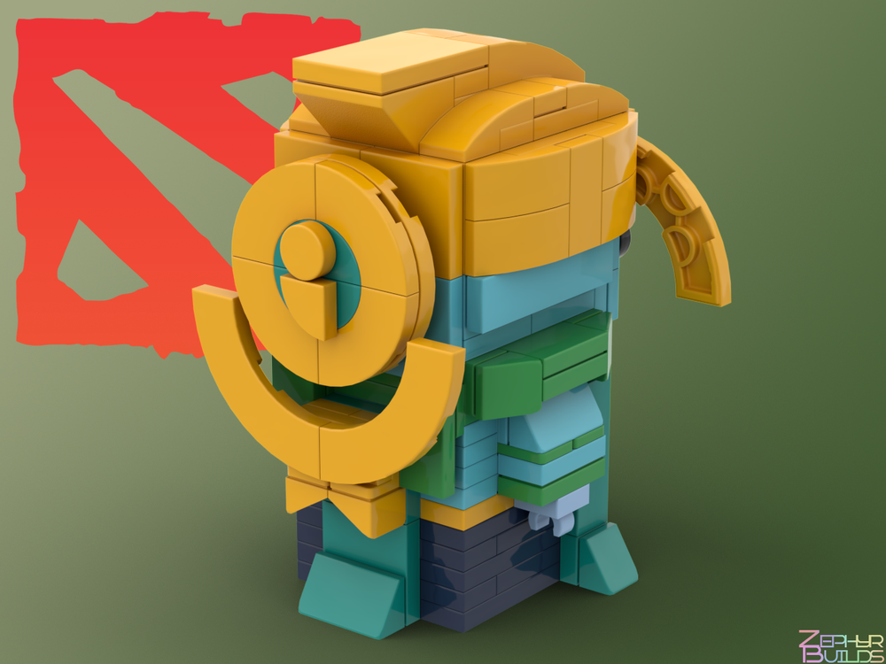 MOC DOTA 2 Character Brick Sets with Instructions Brickheadz