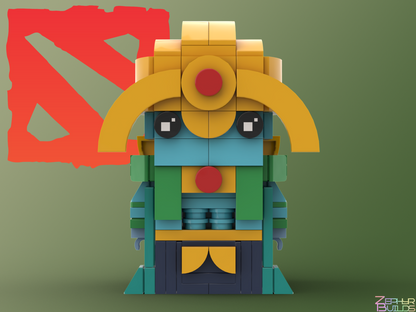 MOC DOTA 2 Character Brick Sets with Instructions Brickheadz