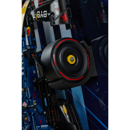 Acrylic Top-Speed Wall Mount Display Frame for LEGO® Technic™ Red Bull Racing RB20 F1 42206
