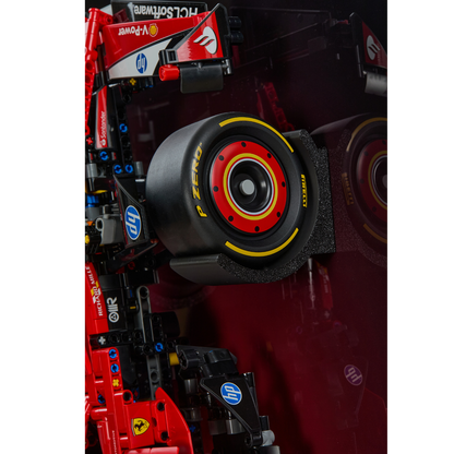 Acrylic Top-Speed Wall Mount Display for LEGO® Technic™ Ferrari F1 42207 V2