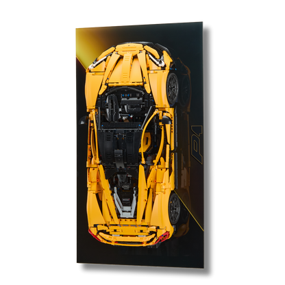 Acrylic Slim Wall Mount Display for LEGO® Technic™ McLaren P1™ 42172