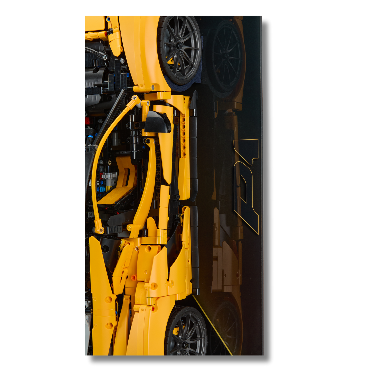 Acrylic Slim Wall Mount Display for LEGO® Technic™ McLaren P1™ 42172