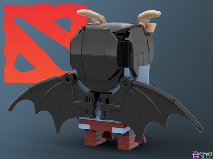 MOC DOTA 2 Character Brick Sets with Instructions Brickheadz