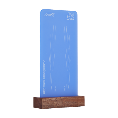 FantasMall Desk Gallery Vertical Display Stand for LEGO Speed Champions F1 Cars