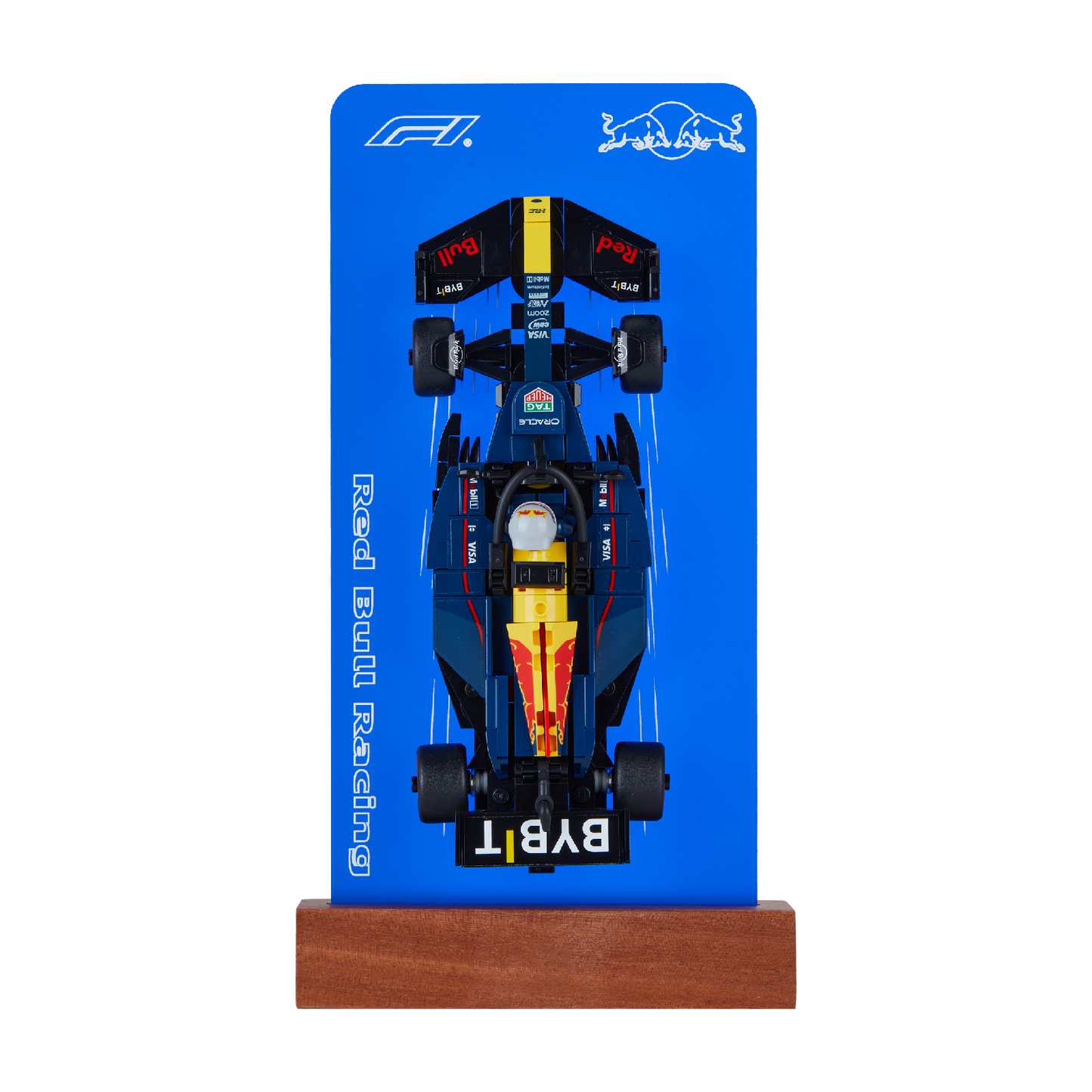 FantasMall Desk Gallery Vertical Display Stand for LEGO Speed Champions F1 Cars