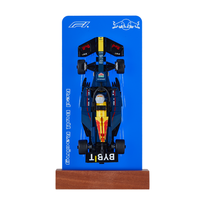 FantasMall Desk Gallery Vertical Display Stand for LEGO Speed Champions F1 Cars