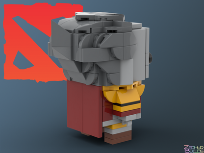MOC DOTA 2 Character Brick Sets with Instructions Brickheadz