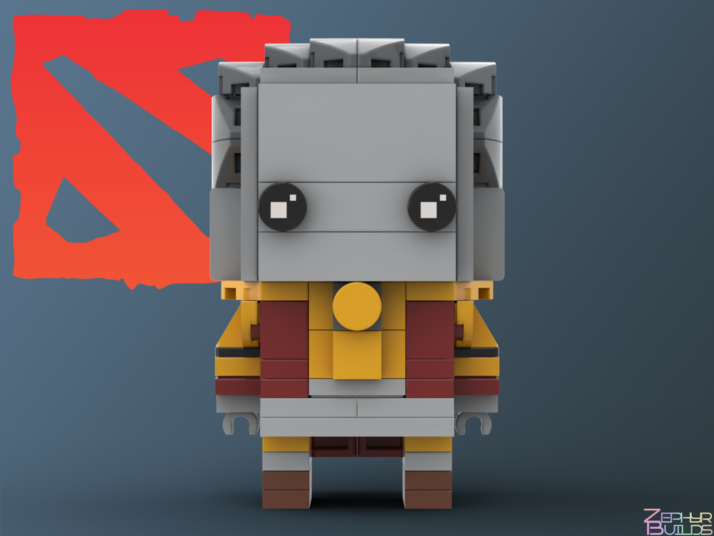 MOC DOTA 2 Character Brick Sets with Instructions Brickheadz