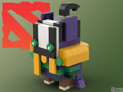 MOC DOTA 2 Character Brick Sets with Instructions Brickheadz