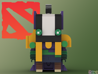 MOC DOTA 2 Character Brick Sets with Instructions Brickheadz