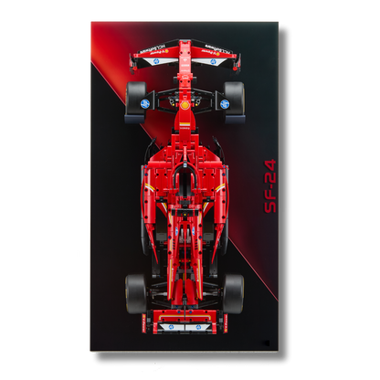 Acrylic Slim Wall Mount Display for LEGO® Technic™ Ferrari F1 42207