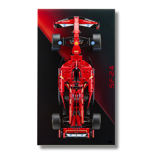 Acrylic Slim Wall Mount Display for LEGO® Technic™ Ferrari F1 42207