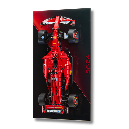 Acrylic Slim Wall Mount Display for LEGO® Technic™ Ferrari F1 42207
