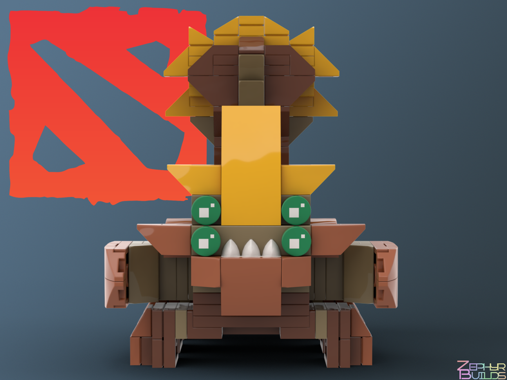 MOC DOTA 2 Character Brick Sets with Instructions Brickheadz