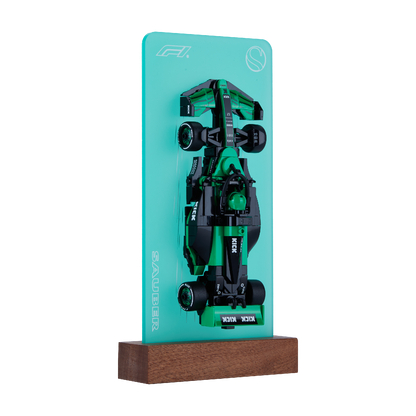 FantasMall Desk Gallery Vertical Display Stand for LEGO Speed Champions F1 Cars