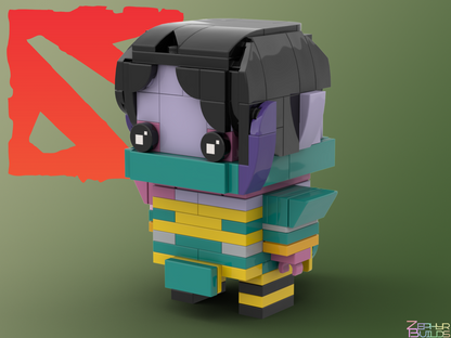MOC DOTA 2 Character Brick Sets with Instructions Brickheadz
