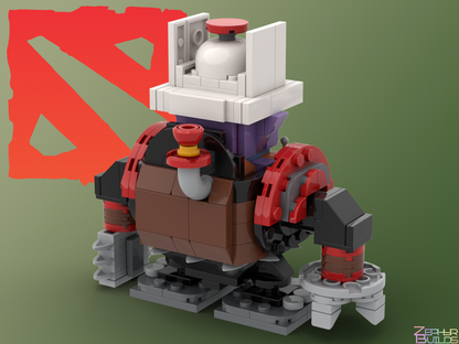 MOC DOTA 2 Character Brick Sets with Instructions Brickheadz
