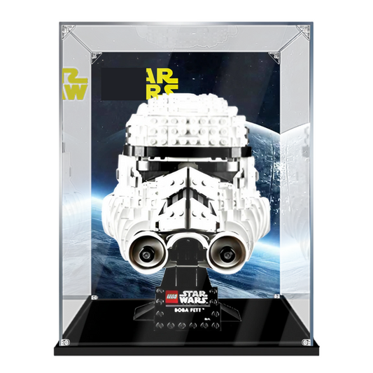 Acrylic Display Case for LEGO® Stormtrooper™ Helmet 75276/75277/75304