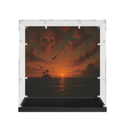 Acrylic Display Case for LEGO® Arkham Asylum™ 76300