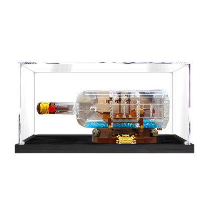 Acrylic LEGO Display Case for LEGO® Ship in a Bottle 92177