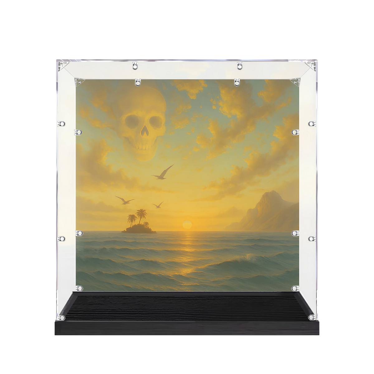 Acrylic LEGO Display Case for LEGO® Captain Jack Sparrow's Pirate Ship 10365 Caribbean Movie