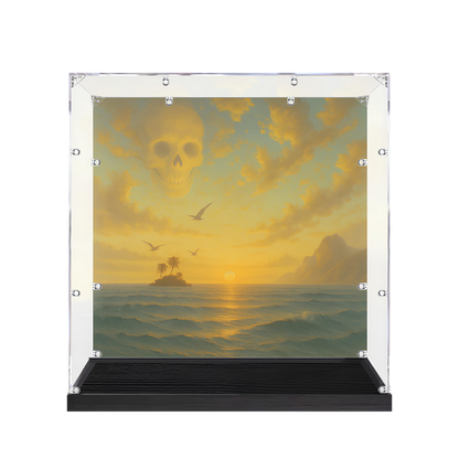 Acrylic LEGO Display Case for LEGO® Captain Jack Sparrow's Pirate Ship 10365 Caribbean Movie