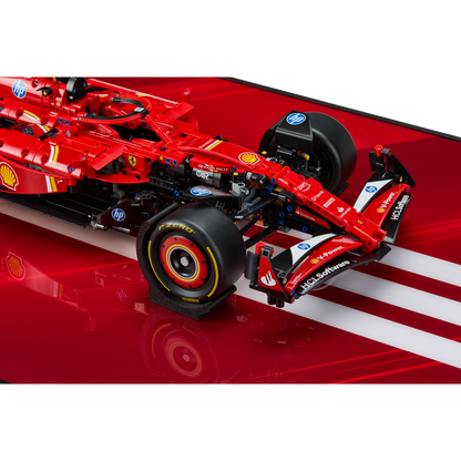 Acrylic Top-Speed Wall Mount Display for LEGO® Technic™ Ferrari F1 42207