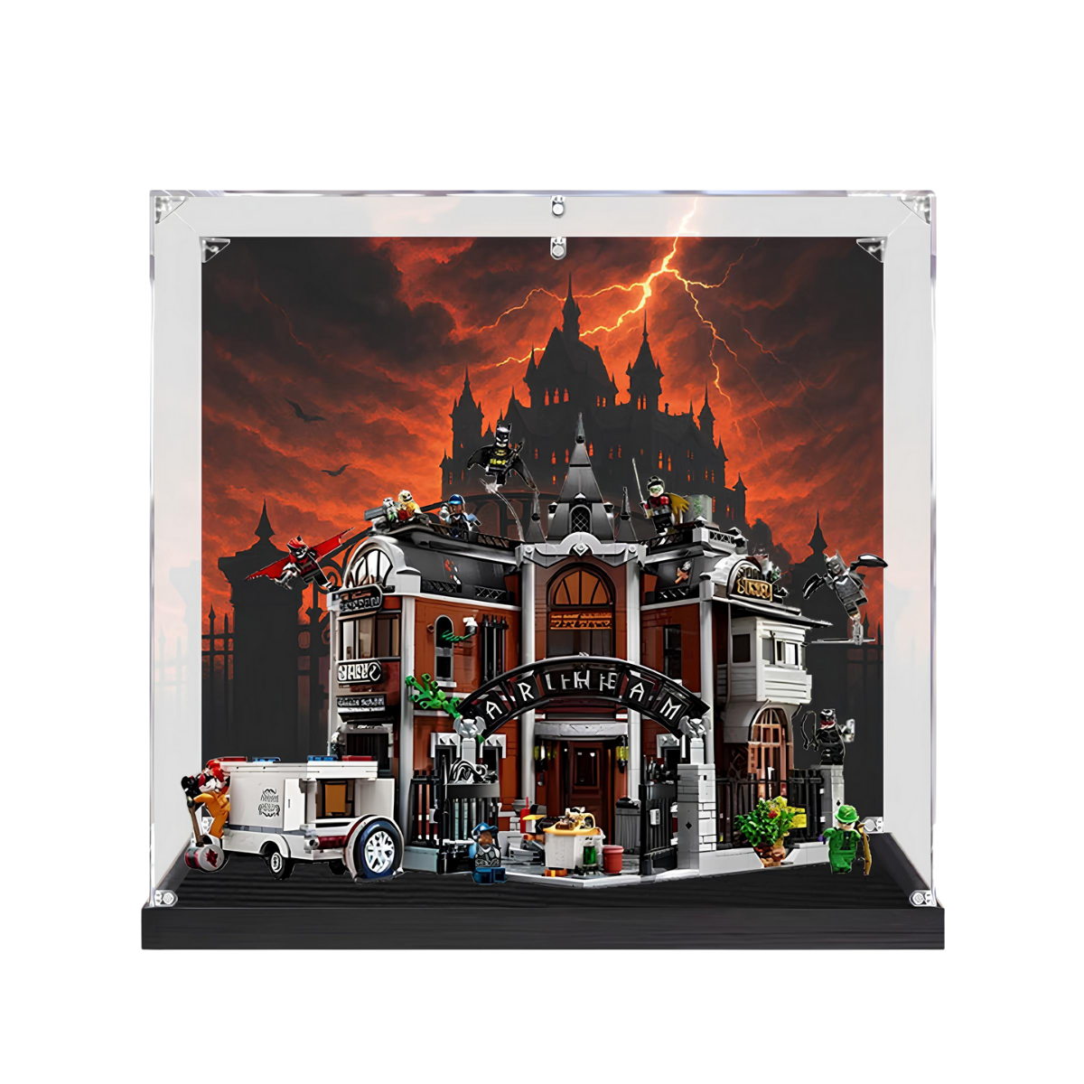 Acrylic Display Case for LEGO® Arkham Asylum™ 76300