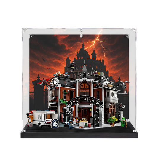Acrylic LEGO Display Case for LEGO® Arkham Asylum™ 76300