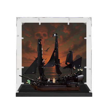 Acrylic LEGO Display Case for LEGO® Captain Jack Sparrow's Pirate Ship 10365 Caribbean Movie