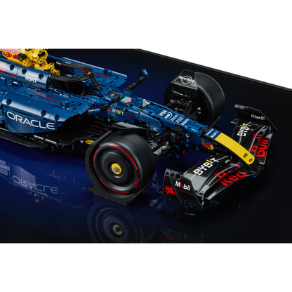 Acrylic Top-Speed Wall Mount Display for LEGO® Technic™ Red Bull Racing RB20 F1 42206 V2