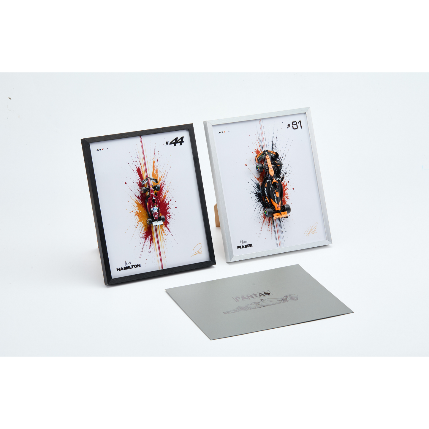 Desk Gallery - 3D 1:43 F1 Diecast Display Frame for Bburago | F1 Shelf Art & Desk Decor