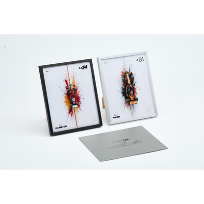 Desk Gallery - 3D 1:43 F1 Diecast Display Frame for Bburago | F1 Shelf Art & Desk Decor