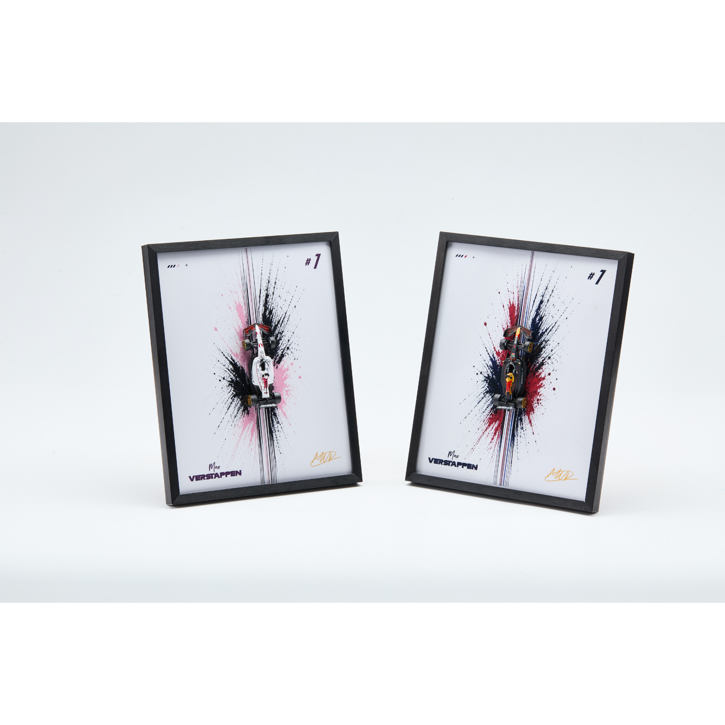 Desk Gallery - 3D 1:43 F1 Diecast Display Frame for Bburago | F1 Shelf Art & Desk Decor