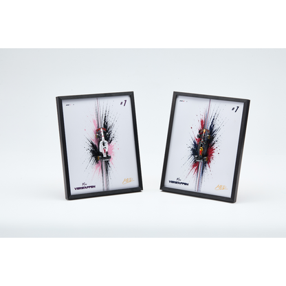 Desk Gallery - 3D 1:43 F1 Diecast Display Frame for Bburago | F1 Shelf Art & Desk Decor