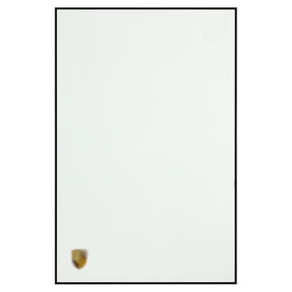 Classic Leather Wall Mount Display for LEGO® Technic™ Porsche White