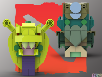 MOC DOTA 2 Character Brick Sets with Instructions Brickheadz