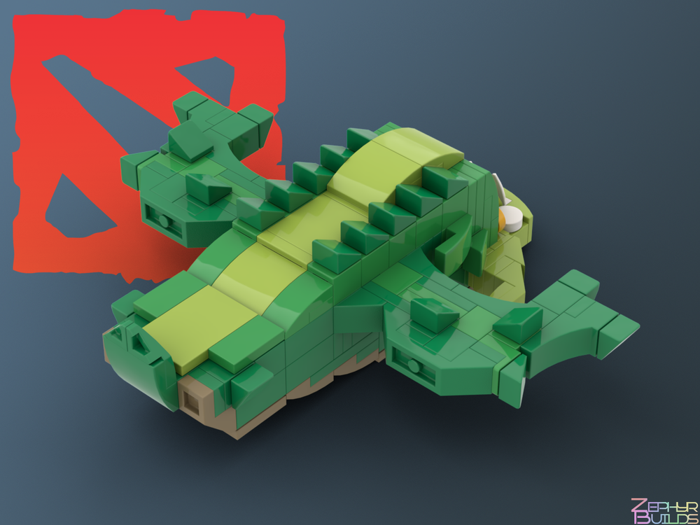 MOC DOTA 2 Character Brick Sets with Instructions Brickheadz