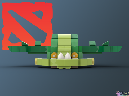 MOC DOTA 2 Character Brick Sets with Instructions Brickheadz