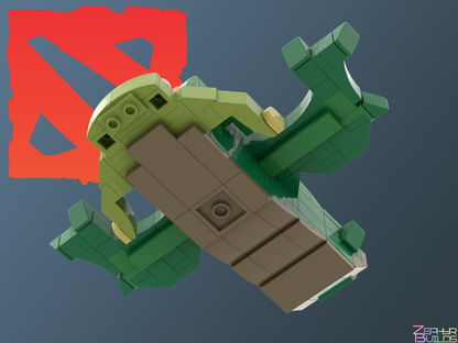 MOC DOTA 2 Character Brick Sets with Instructions Brickheadz