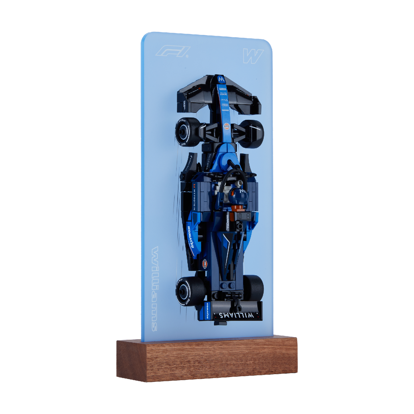 FantasMall Desk Gallery Vertical Display Stand for LEGO Speed Champions F1 Cars