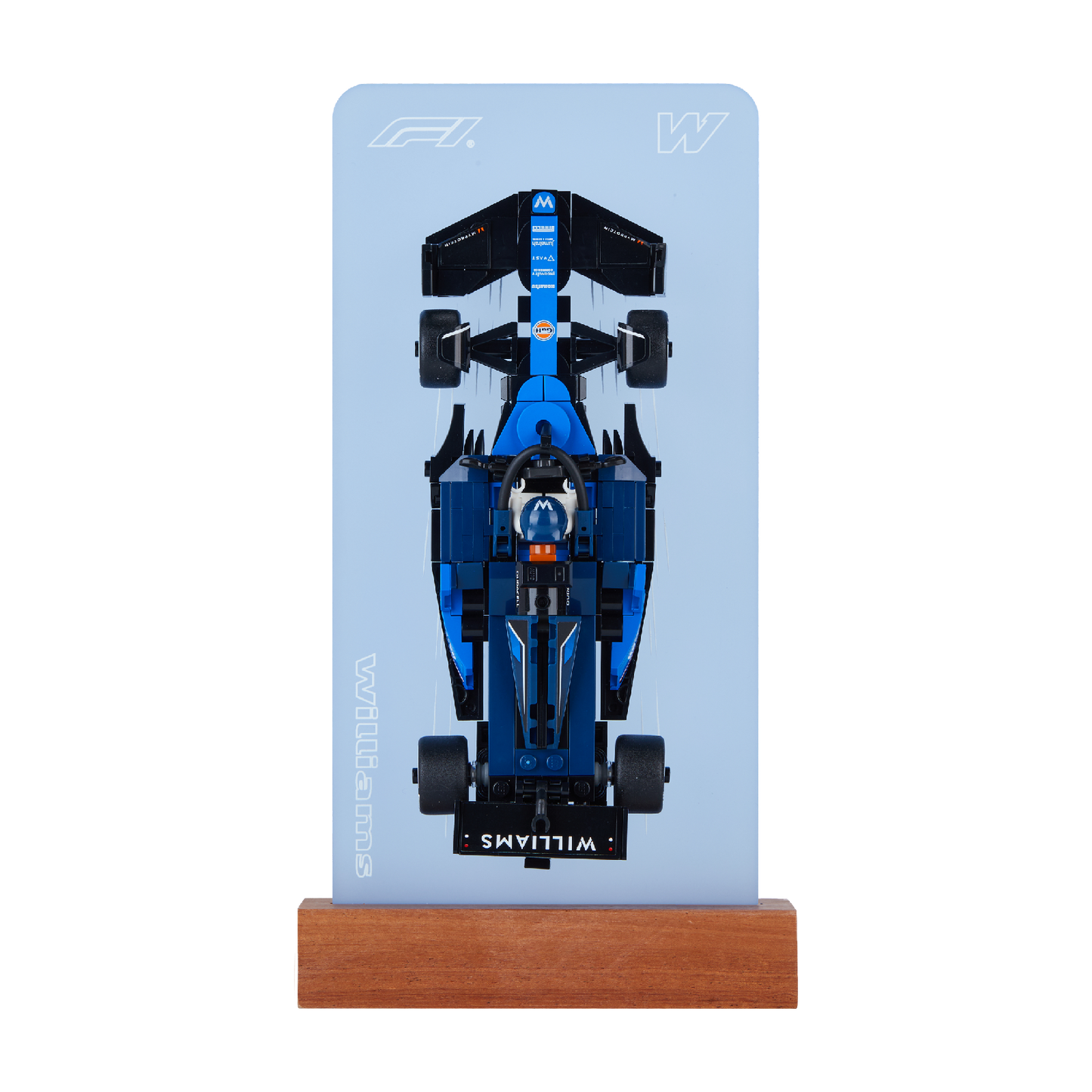 FantasMall Desk Gallery Vertical Display Stand for LEGO Speed Champions F1 Cars