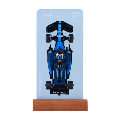 FantasMall Desk Gallery Vertical Display Stand for LEGO Speed Champions F1 Cars